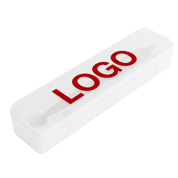 Zen - Werbekugelschreiber mit Logodruck