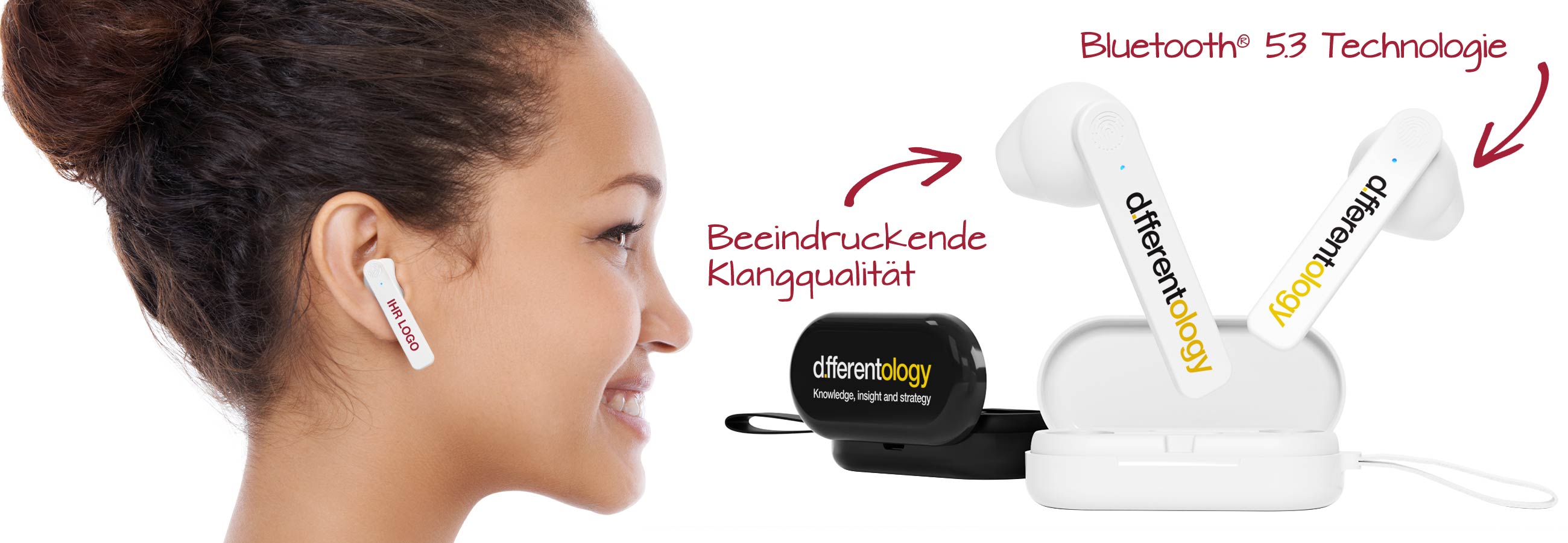 Bluetooth® In-Ohr-Kopfhörer Duet
