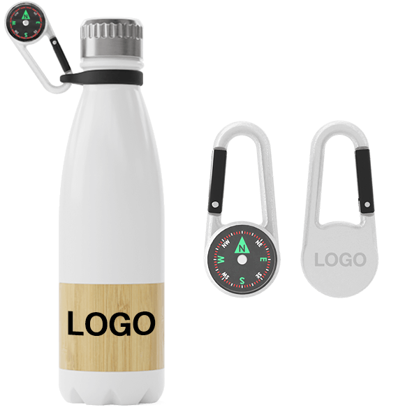 Nova Bamboo - Wasserflaschen aus Bambus mit Logodruck Nova Bamboo - Wasserflaschen aus Bambus mit Logodruck