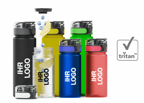 Aqualok Infuse - Logo-bedruckte Infuser-Wasserflaschen