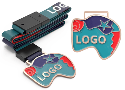 Champ - Personalisierte Medaillen mit Logo