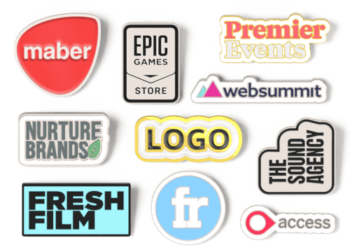 Enamel Badge - Emaille-Anstecker mit Logodruck Enamel Badge - Emaille-Anstecker mit Logodruck