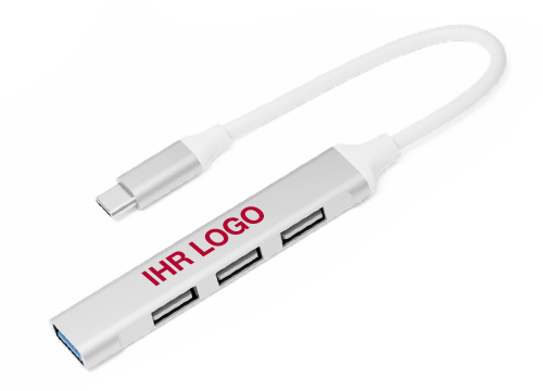 Expand - USB Hub 4 mit Logo