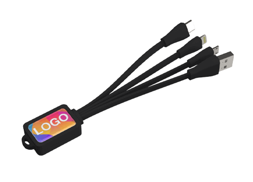 Multi - Bedrucktes Octopus USB-Kabel