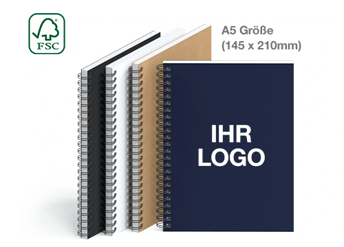 Helix - Notizbuch mit Logo Helix - Notizbuch mit Logo