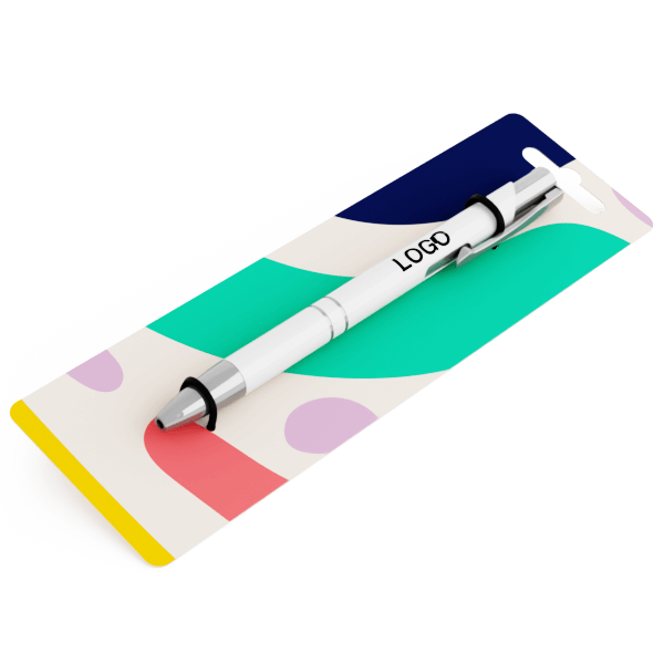 Clarity - Werbekugelschreiber mit Logodruck