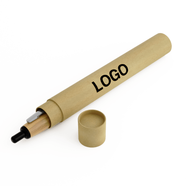 Contour - Personalisierte Kugelschreiber aus Bambus als Werbeartikel