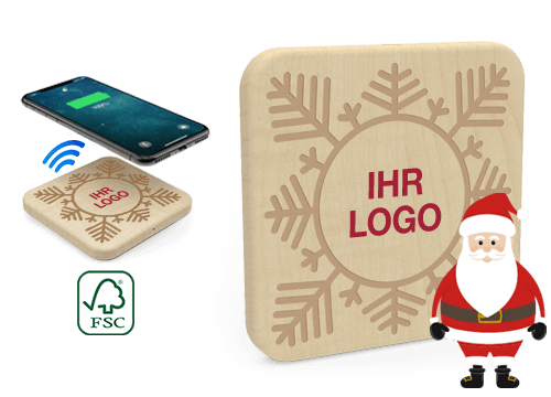 Forest Christmas - Wireless Ladegerät Bedrucken Günstig