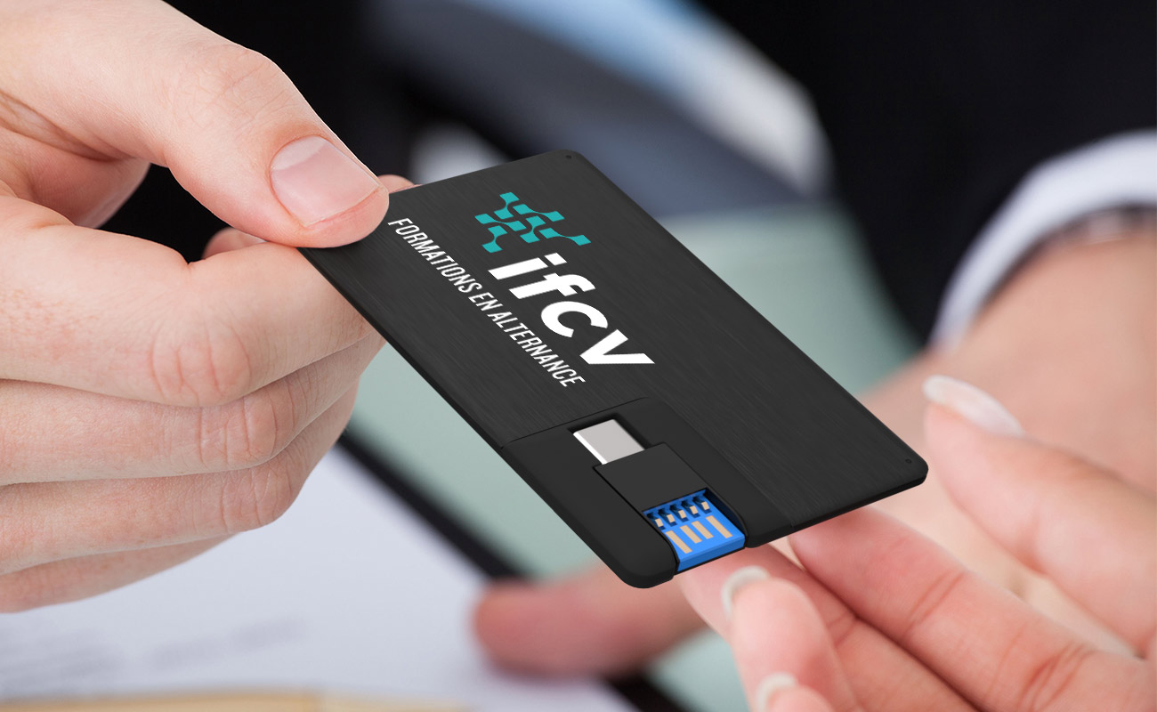 Alloy Duo - USB Stick Kreditkartenformat gallery thumbnail