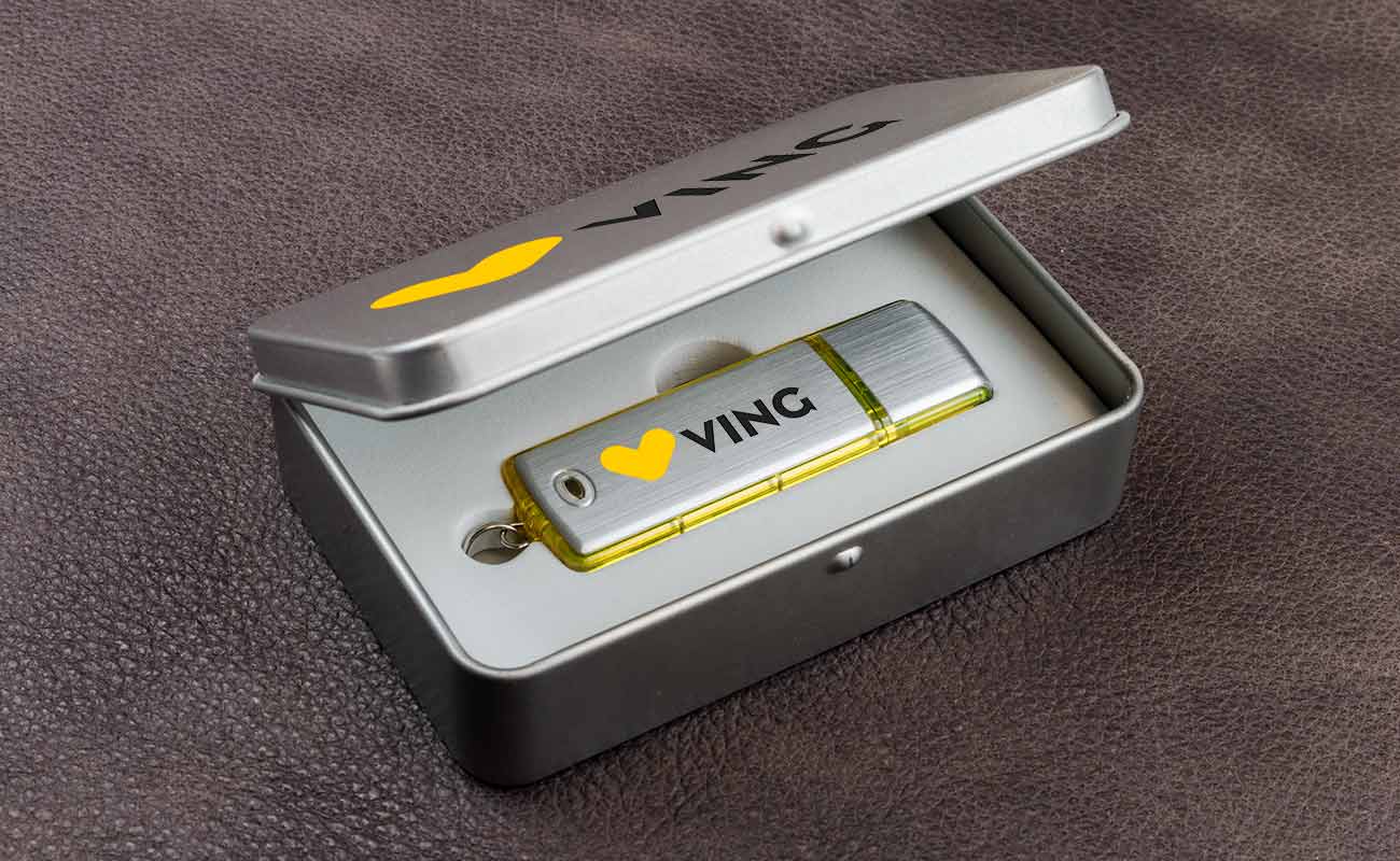 Classic - USB Stick Firmenlogo gallery thumbnail