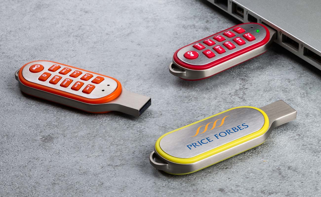 Code - USB-Sticks mit PIN mit Druck gallery thumbnail