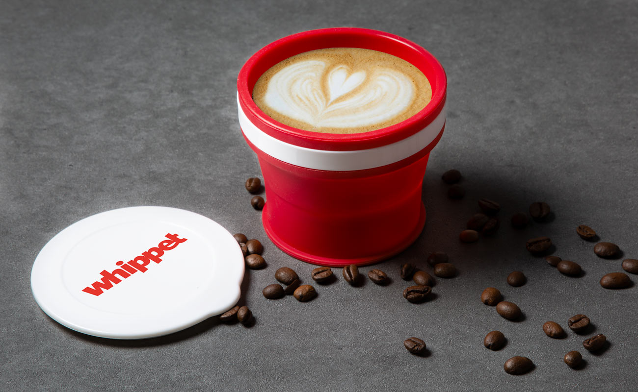 Compresso - Werbe-Reisebecher