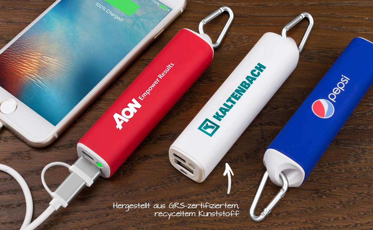 Core - Powerbank Mit Gravur