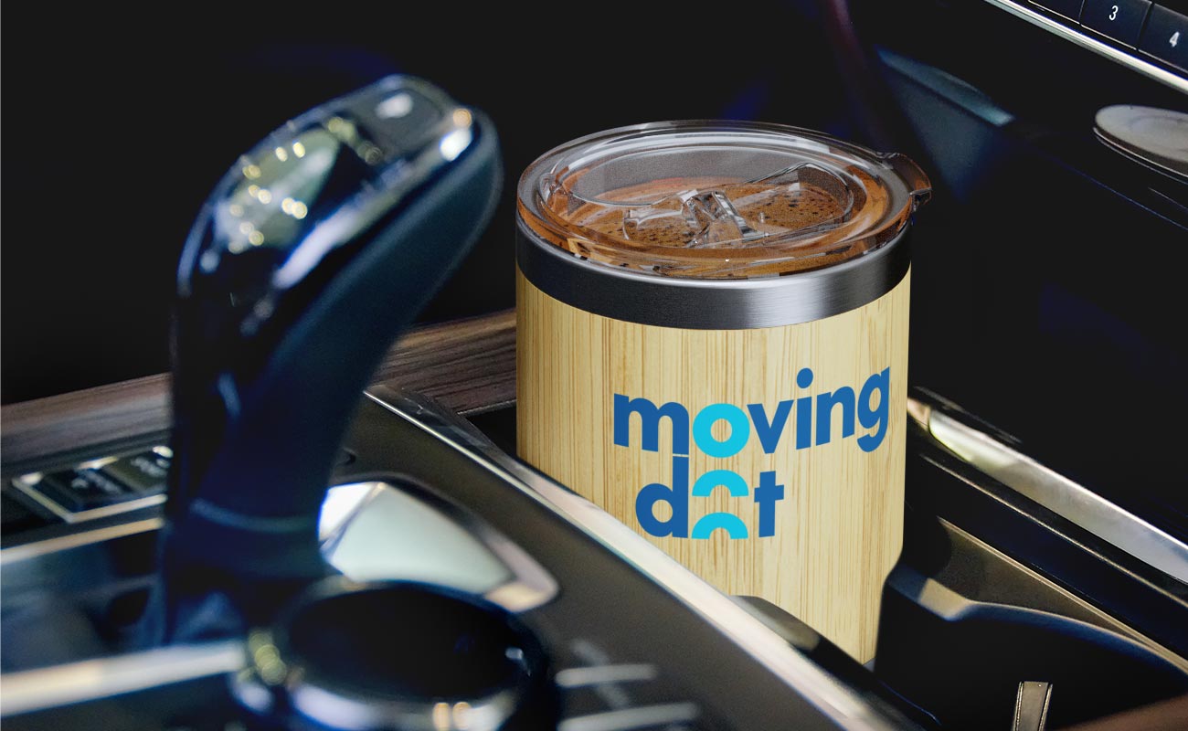 Crew Bamboo - Bambus Reisebecher mit Logo gallery thumbnail