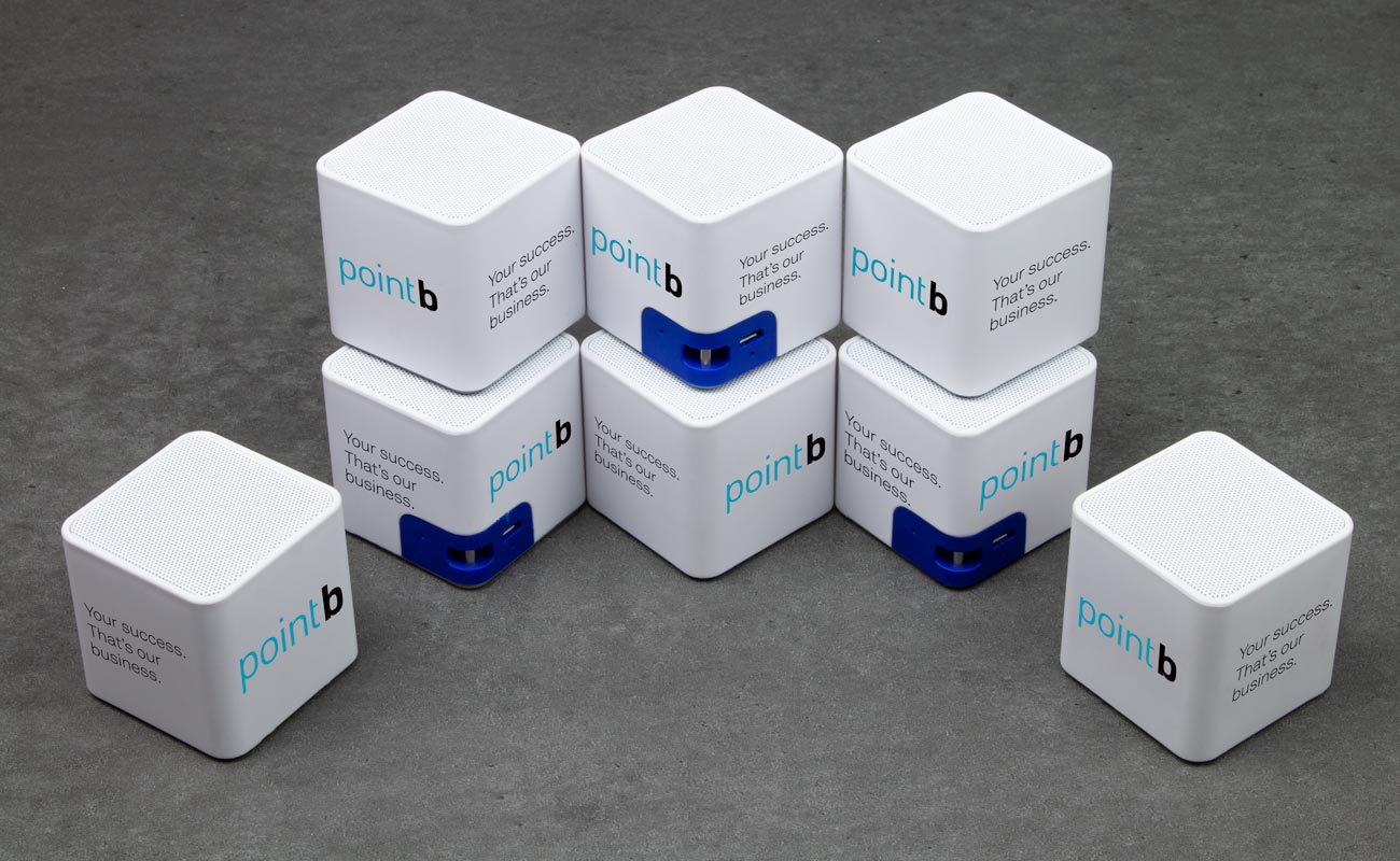 Cube - Personalisierte Bluetooth Lautsprecher gallery thumbnail