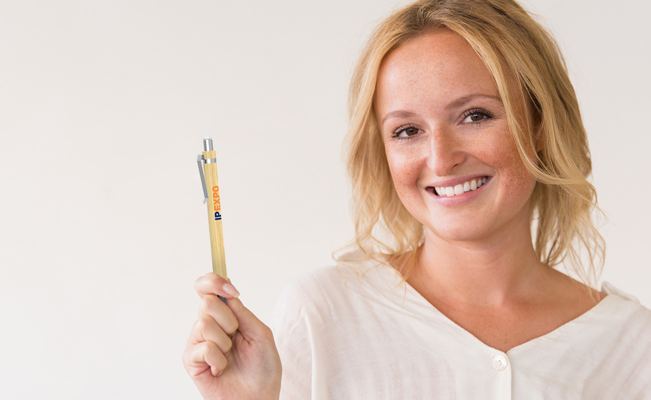 Essence - Bedruckte Kugelschreiber aus Bambus gallery thumbnail