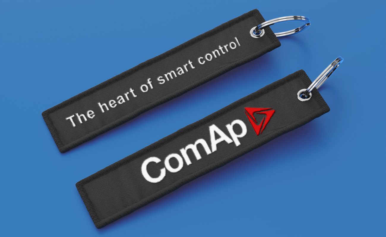 JetTag - Schlüsselanhänger aus Stoff mit Logo gallery thumbnail