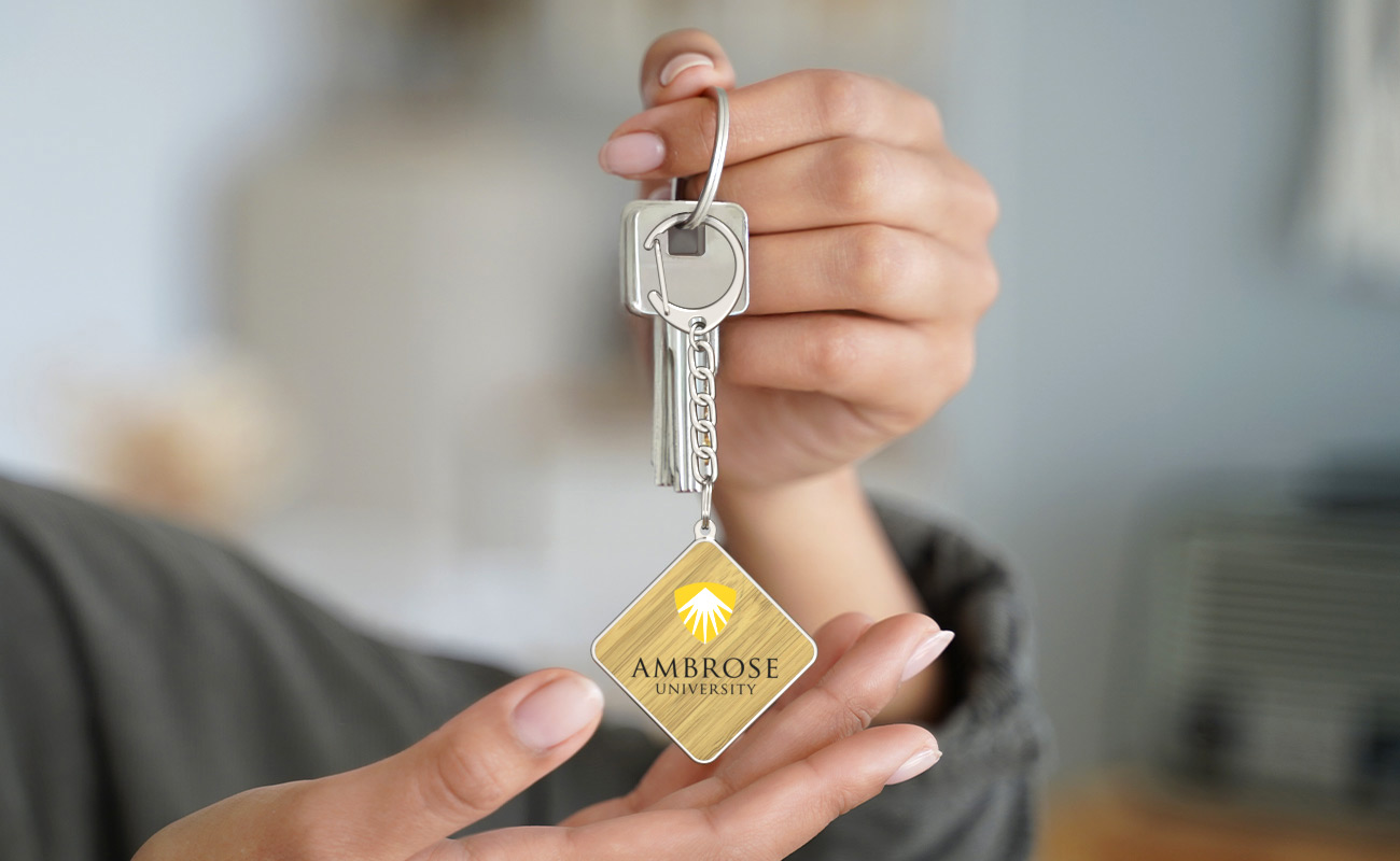 KeyCraft - Personalisierte Schlüsselanhänger aus Bambus mit Logo gallery thumbnail
