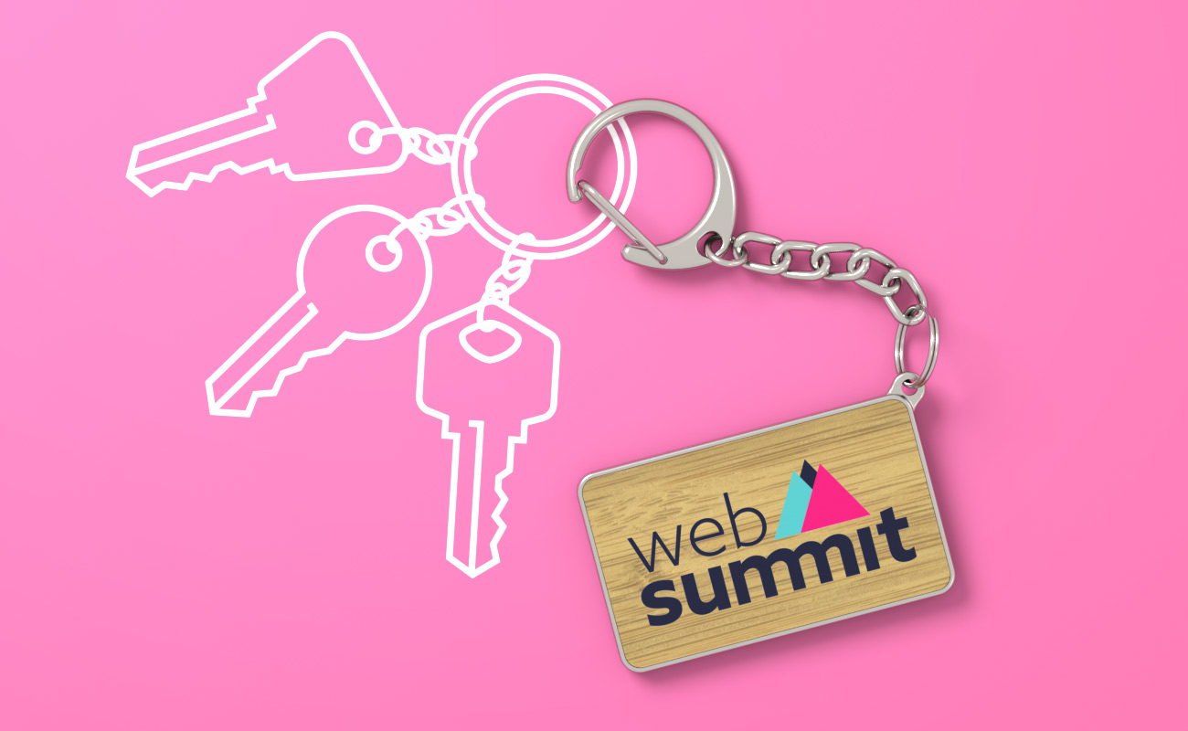 KeyCraft - Schlüsselanhänger aus Bambus mit Logo gallery thumbnail