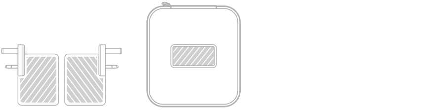 USB Reiseladegerät Siebdruck USB Reiseladegerät Siebdruck