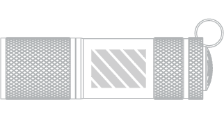 LED Taschenlampe Siebdruck