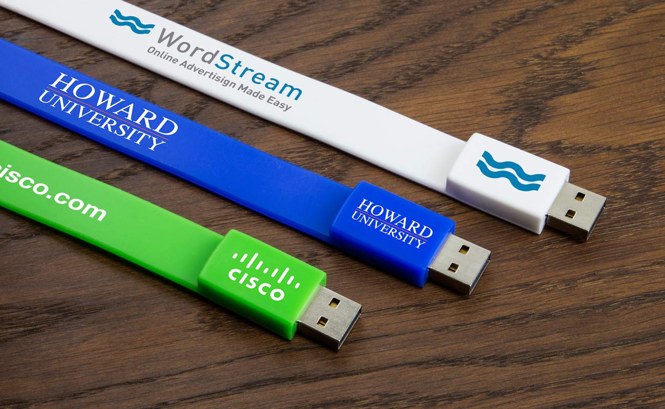 Lizzard - USB Armbänder mit Aufdruck gallery thumbnail