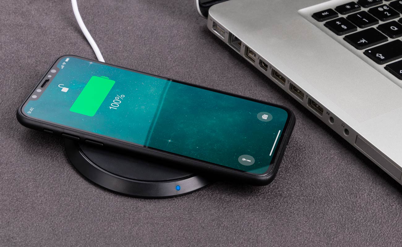 Loop - Wireless Charger Bedrucken Werbeartikel gallery thumbnail