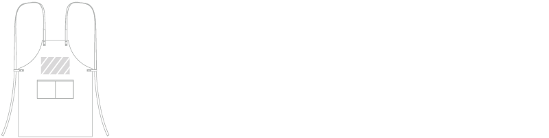 Schürze Fotodruck