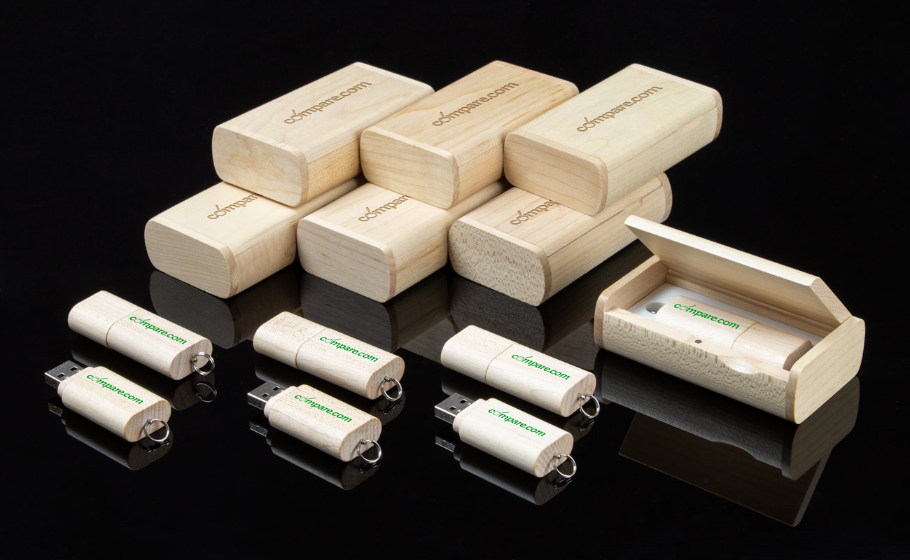 Nature - USB Stick Holz Gravur gallery thumbnail