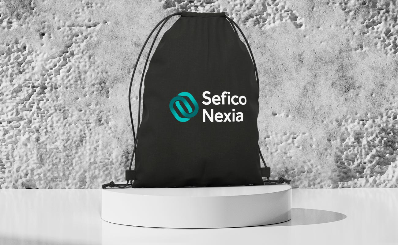 Prime - Bedruckte Kordelzug-Tasche gallery thumbnail