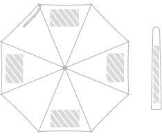 Regenschirm Fotodruck