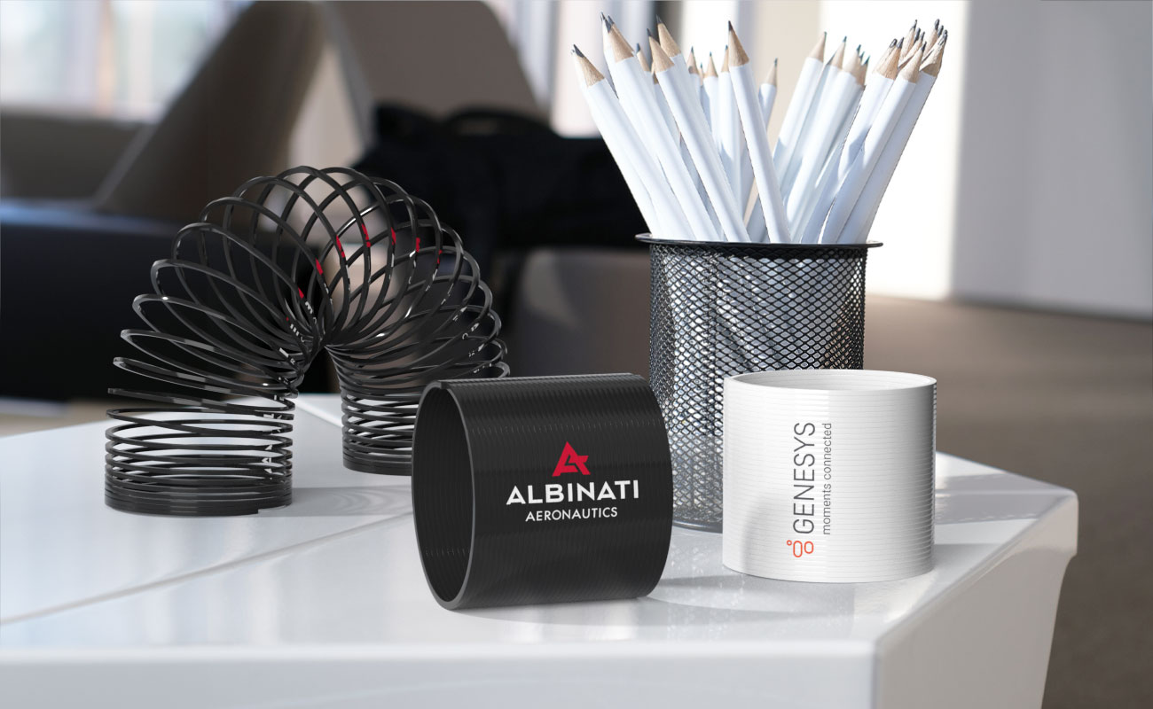 Reel - Individuell bedruckte federnde Spielzeuge als Werbeartikel gallery thumbnail