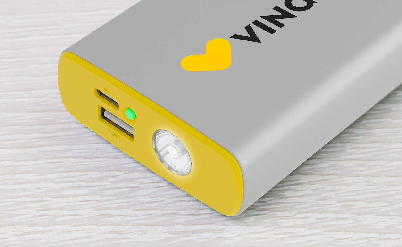 Rex - Powerbank Mit Logo gallery thumbnail