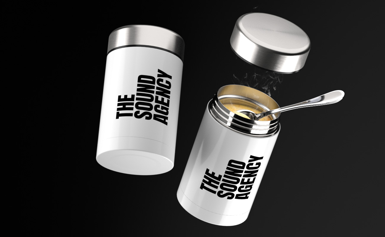 Tastie - Personalisierte Thermo Lebensmittelbehälter mit Logo gallery thumbnail