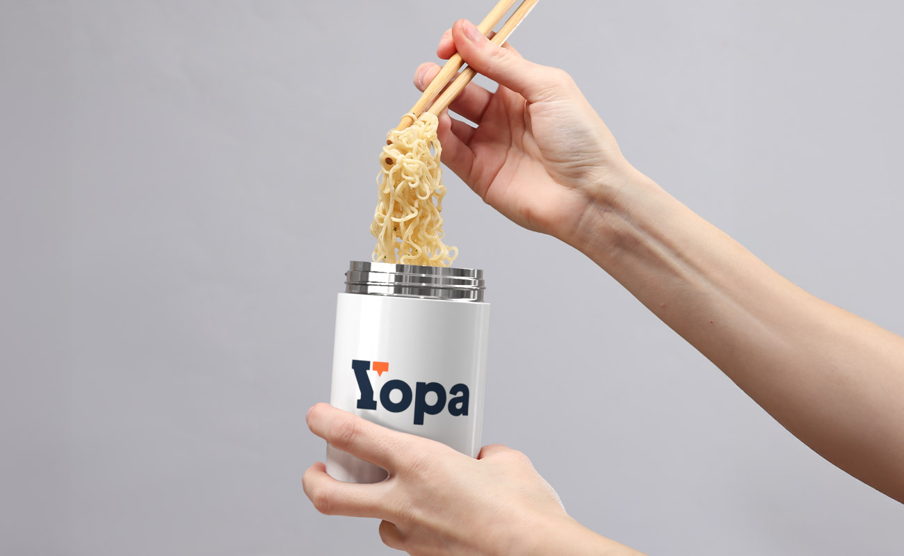 Tastie - Individuelle Werbe-Thermo Lebensmittelbehälter gallery thumbnail