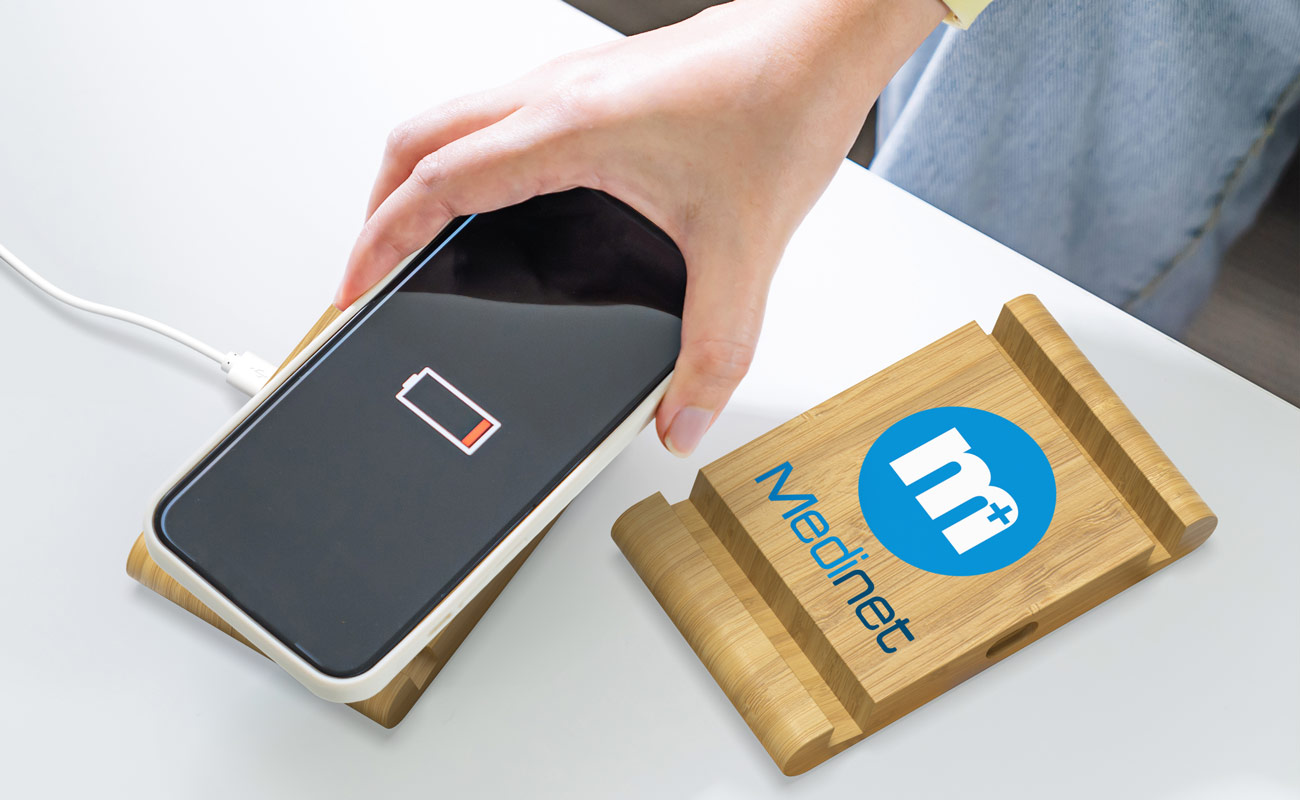 Terra - Wireless Ladegerät Bedrucken Werbeartikel gallery thumbnail