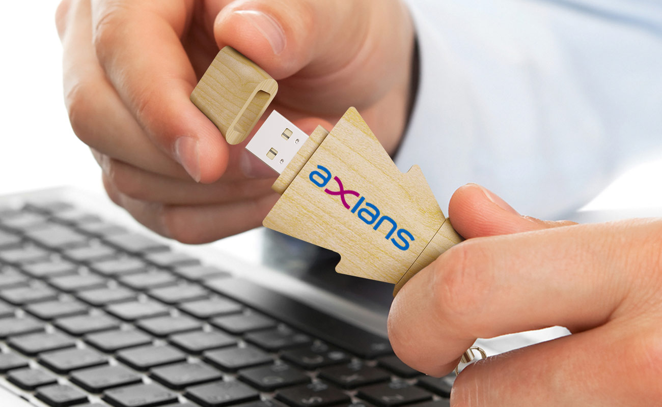 Tree Duo - USB Sticks Mit Logo gallery thumbnail