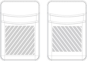 Smartphone-Wallet Siebdruck