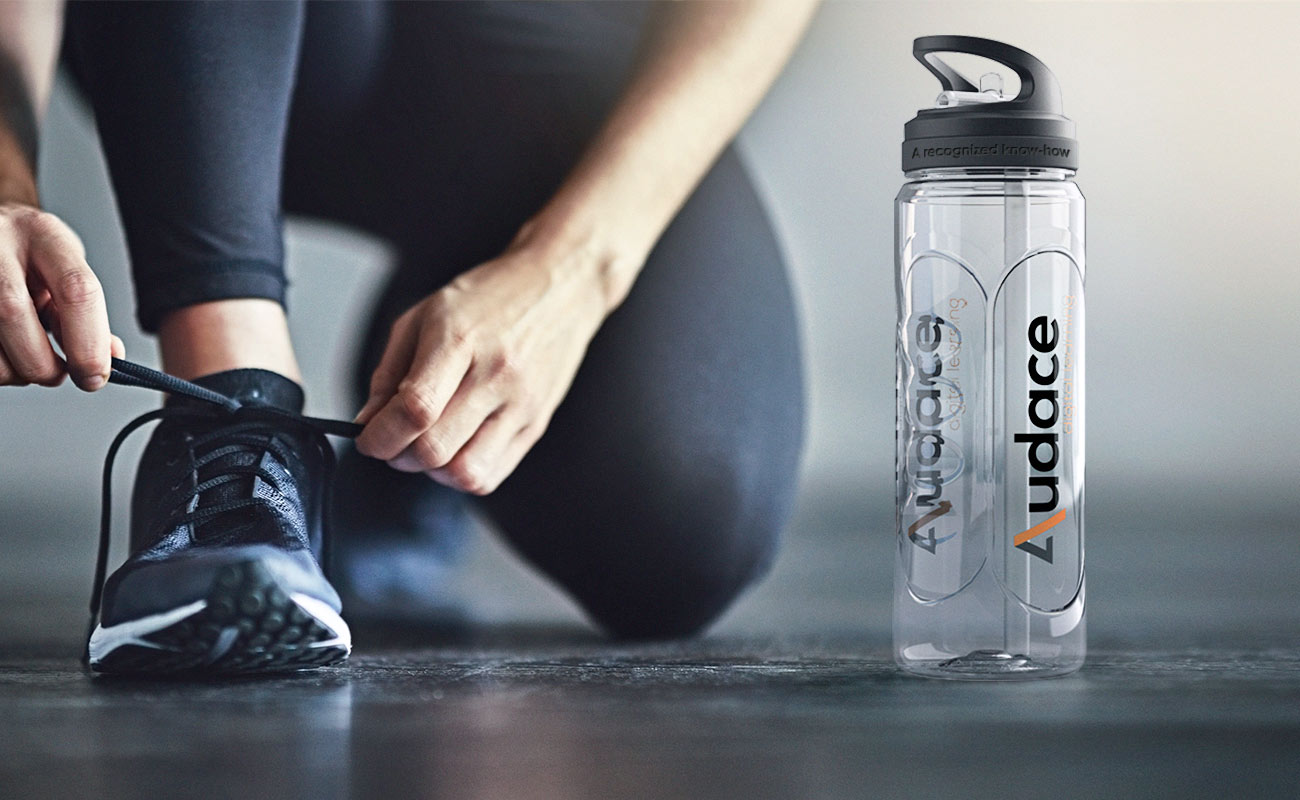 Wave - Individuelle Werbe-Wasserflaschen aus Kunststoff gallery thumbnail